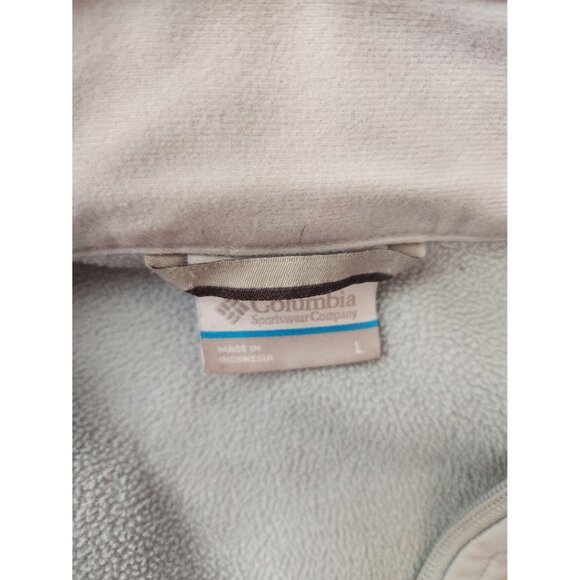 Columbia Women's Size Large Soft Shell Lined Grey Jacket - Picture 2 of 2